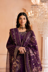 Ramsha Shehnai Rawsilk '25 | SS-104 | 3PC Embroidered Rawsilk Suit